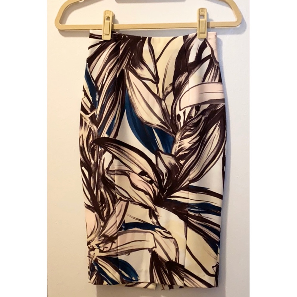 H&M Floral Pencil Skirt